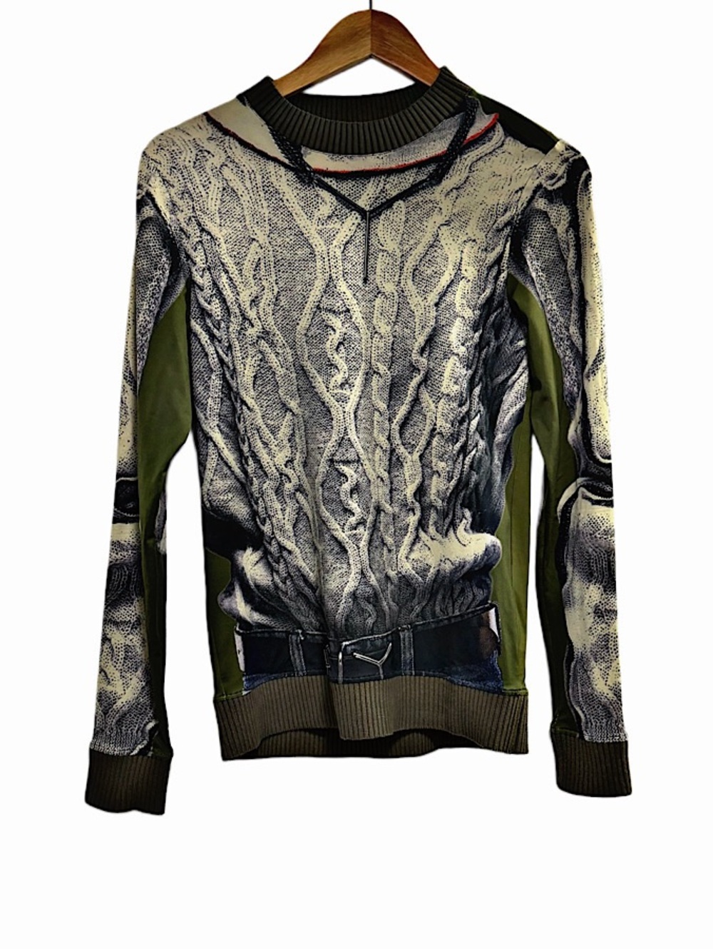 Authentic JPG x Y Project Transfer Print Sweater